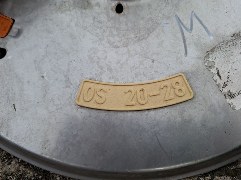 Talerze OS 20 28 Amazone zam nierdzewne