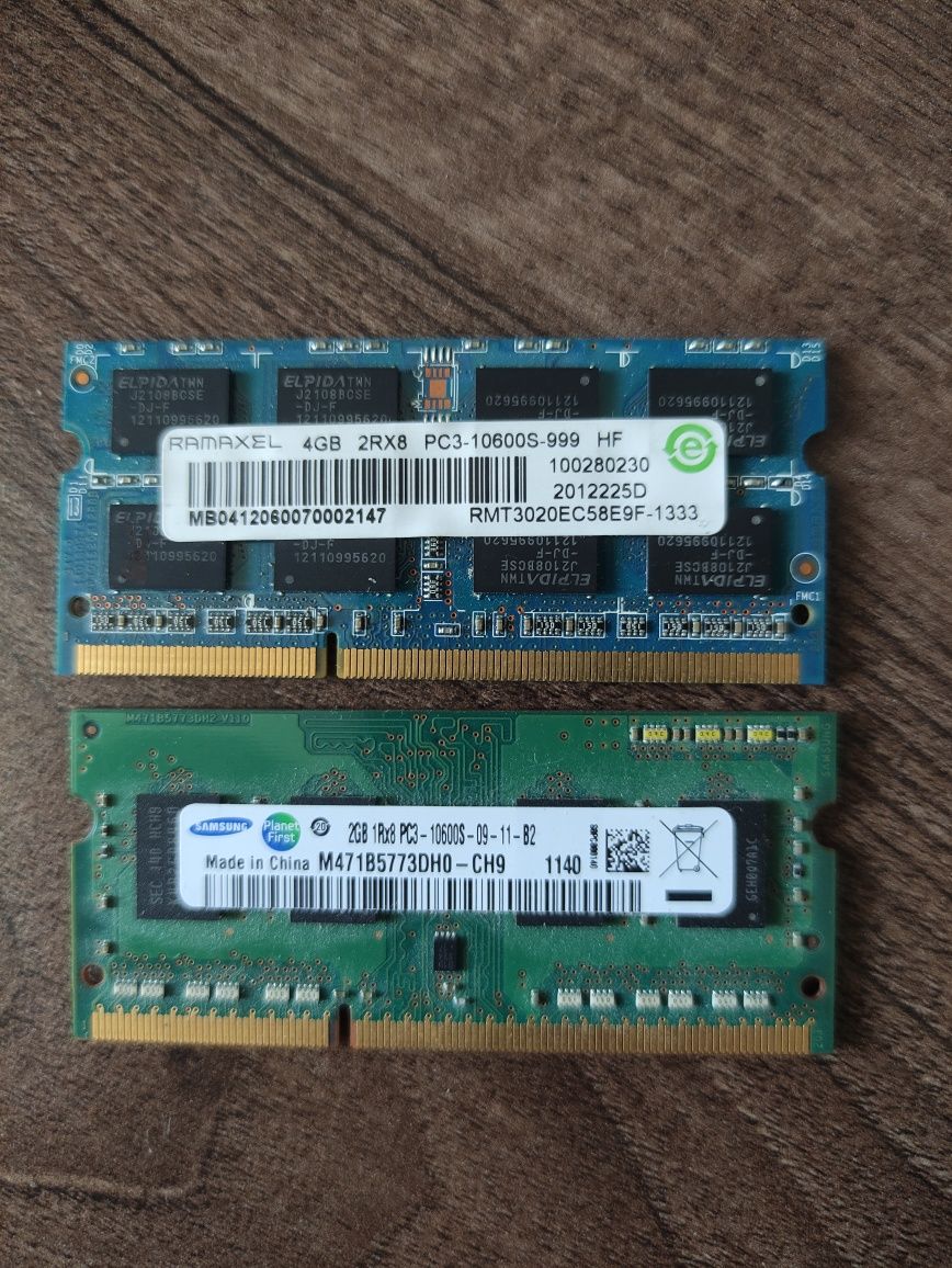 Оперативна пам'ять Samsung DDR4-2166 16GB DDR3 4GB