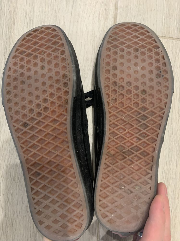 Vans кеды черные