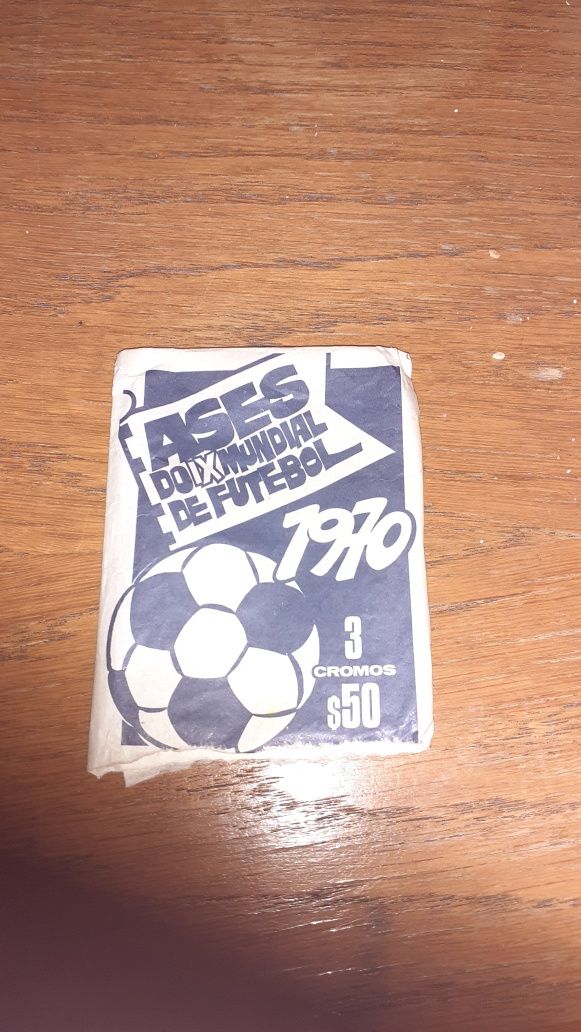 Ases do Futebol 1970 carteirinha vazia