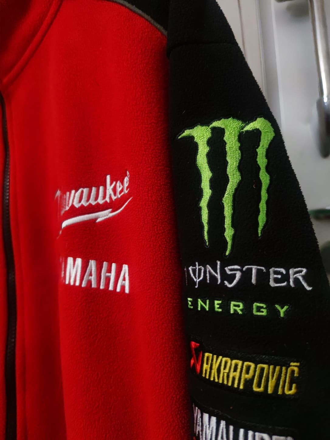 bluza hoodie sweter xl xxl polarowy Monster energy Milwaukee Yamaha ra