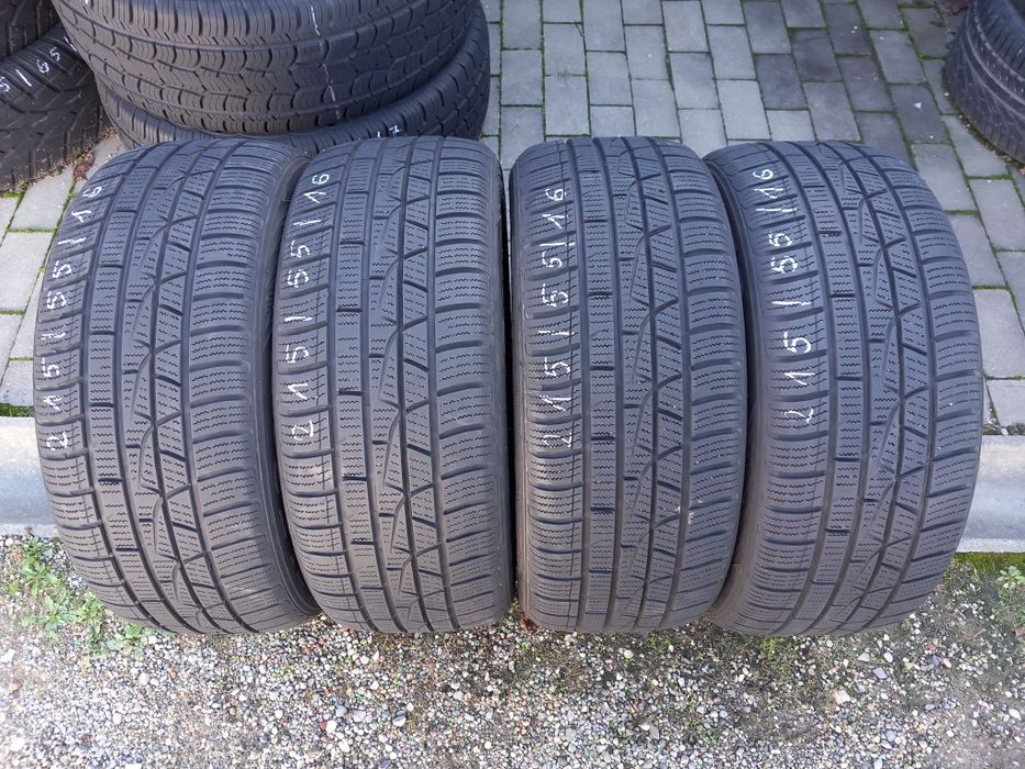 4x Opony Używane Zimowe 215/55R16 Zetex