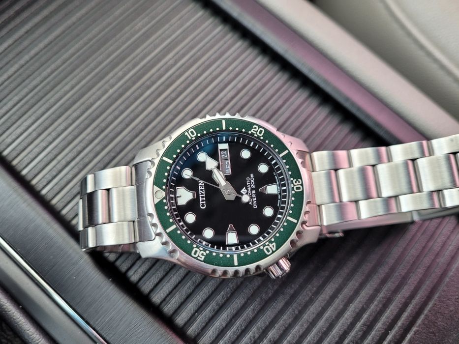 Часы Citizen механика.