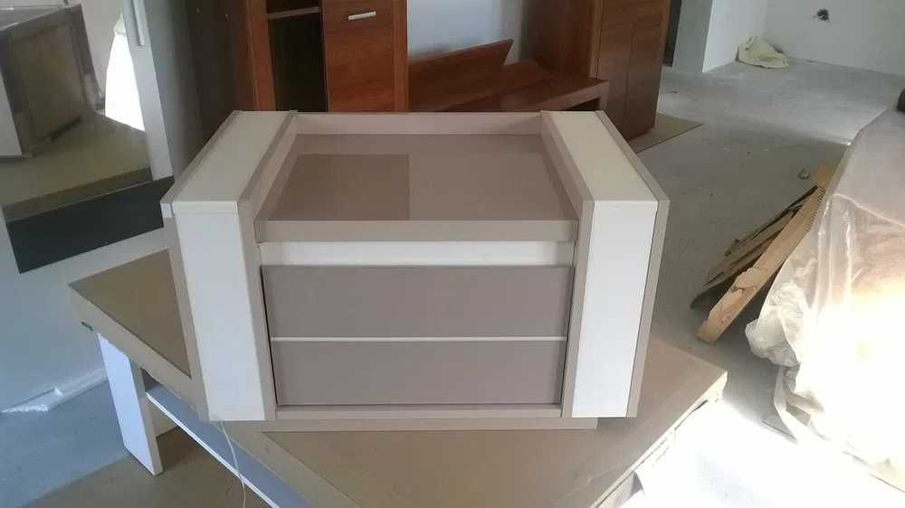 Linn 72x45x42 (połysk,oświetlenie) Nowa Szafka nocna