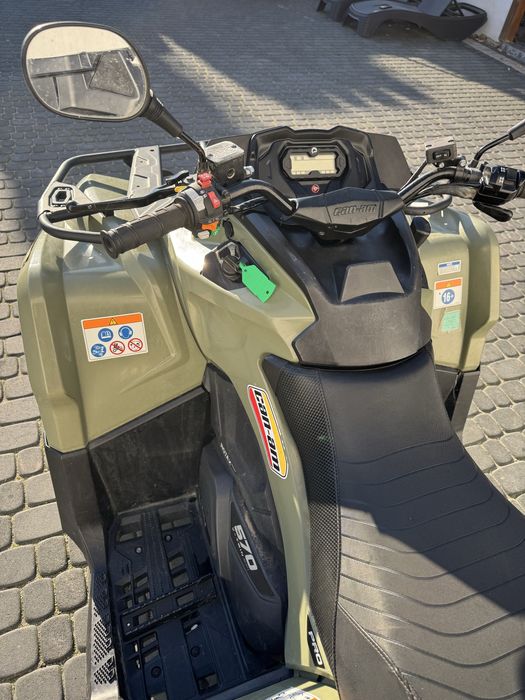 Can am Outlander 570  650 homologacja 800  1000