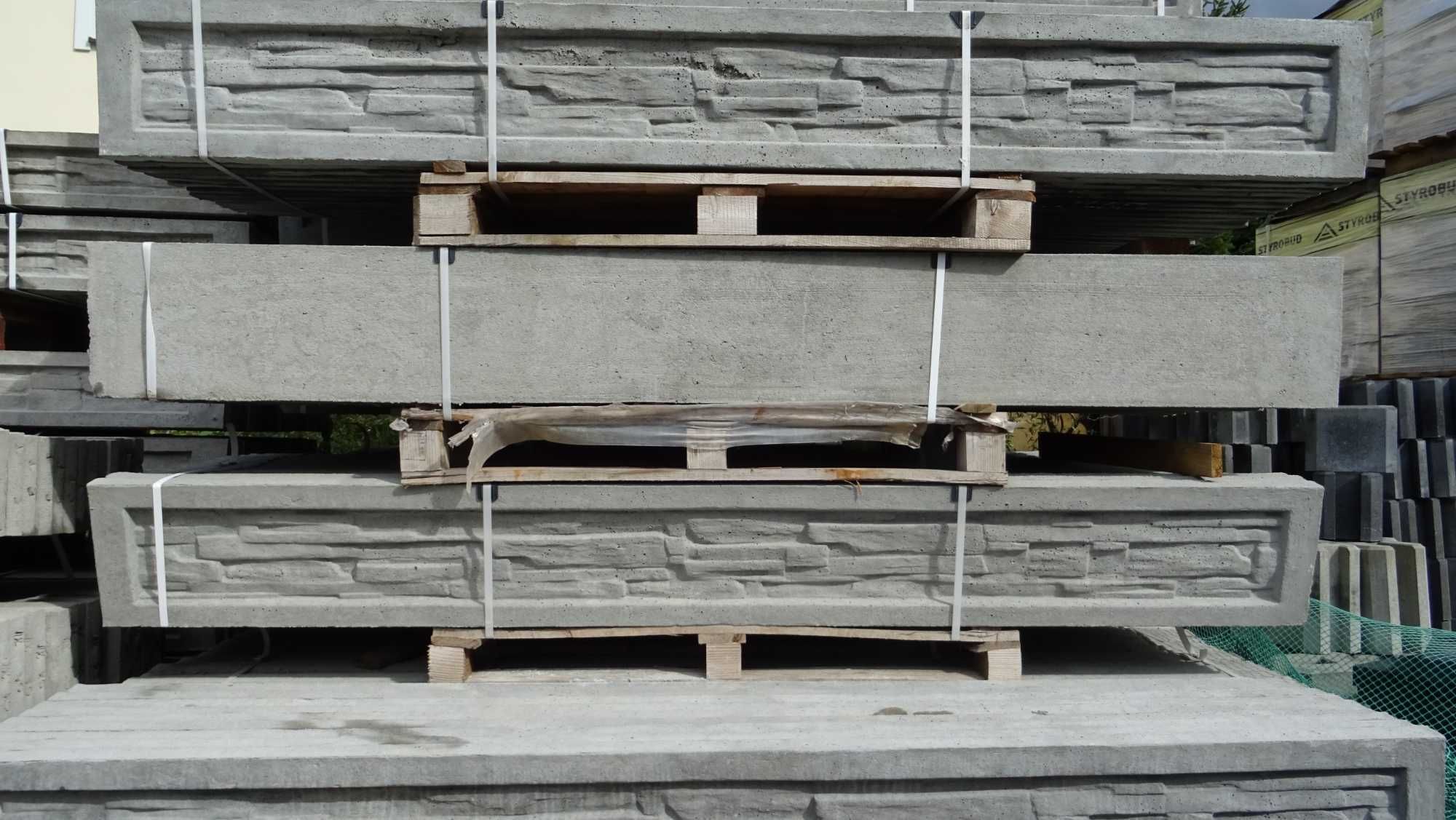 Podmurówka , murek, deska betonowa ogrodzeniowa, 30/246cm.