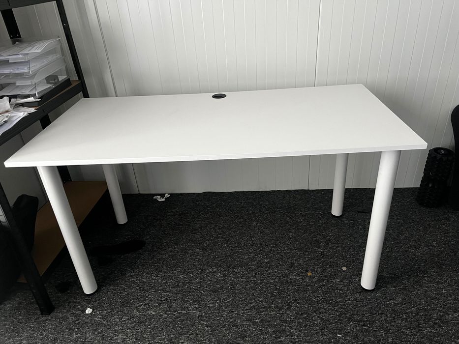 Biurko Stolik dla dziecka do Pracy Biurowy Biały