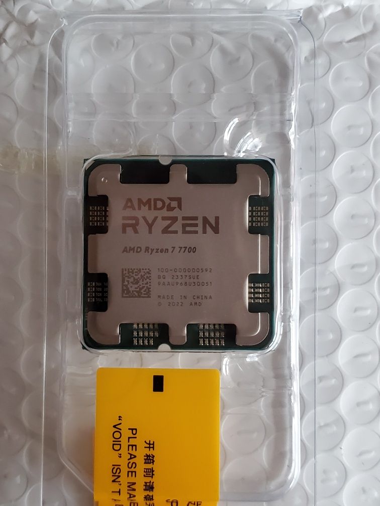 AMD Ryzen 7  7700/ r7 7700/ 5 7600/i5 12400f