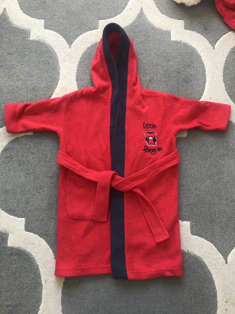 Szlafrok Little Penguin 12-18 m-cy