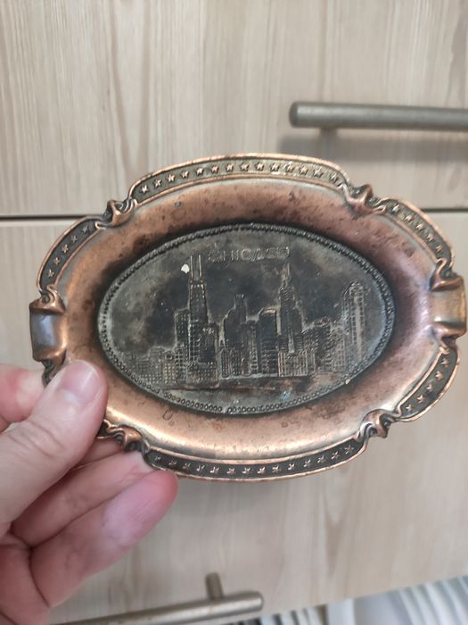 Пепельница с надписью Чикаго