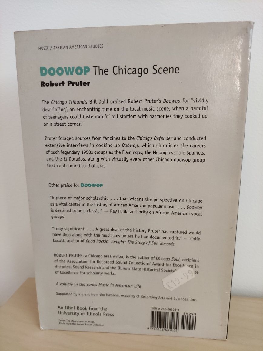 Livro "Doowop - The Chicago Scene"