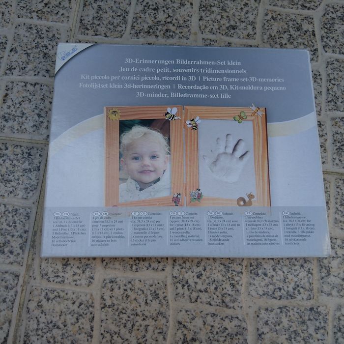 Quadro para foto e marca