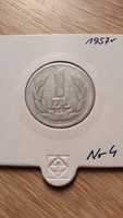 1 złoty 1957 r.-nr 4 - rzadkość