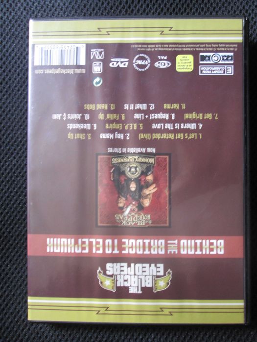 DVD The Black Eyed Pears - Behind the Bridge to Elephunk