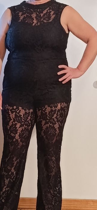 Kombinezon koronkowy H&M rozm 42