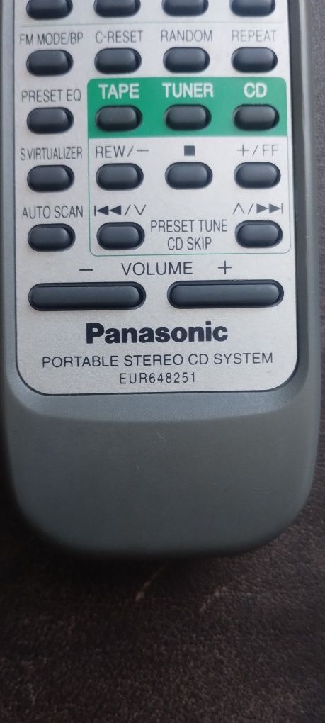 Оригінальний пульт Panasonic EUR648251.