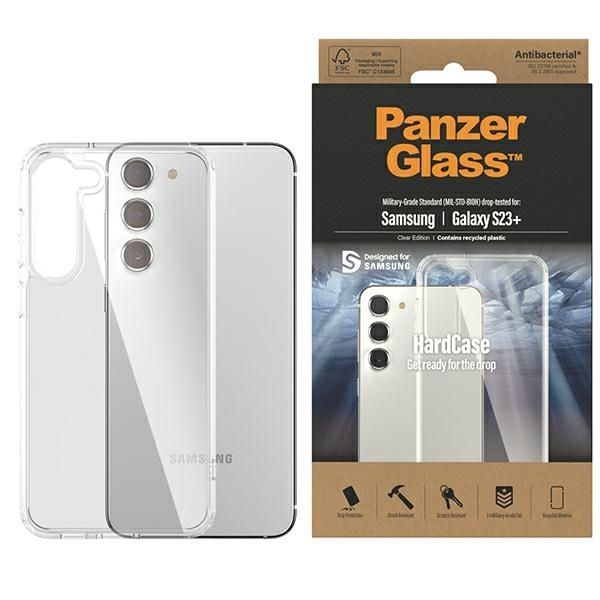 Oryginalne Etui Panzerglass Clearcase Samsung S23+ S916 Clear 0434