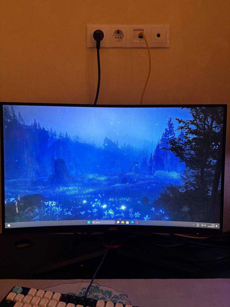 AOC C32G2ZE 32 дюйма монітор, 240 Hz, 1 ms и AMD FreeSync Premium