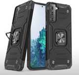 Etui Pancerne Ring do Samsung Galaxy S22 + Szkło Hartowane