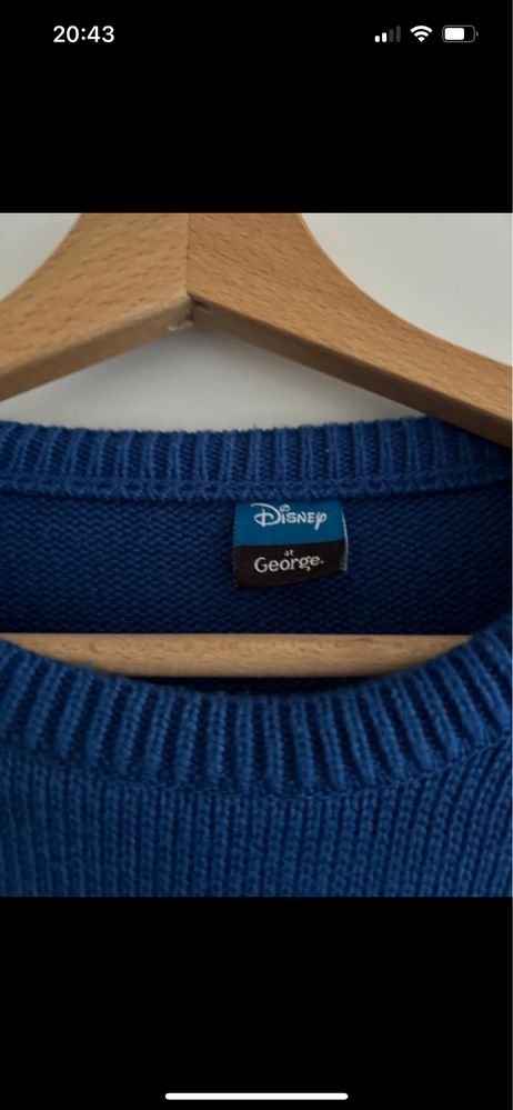 świąteczny sweter kraina lodu
