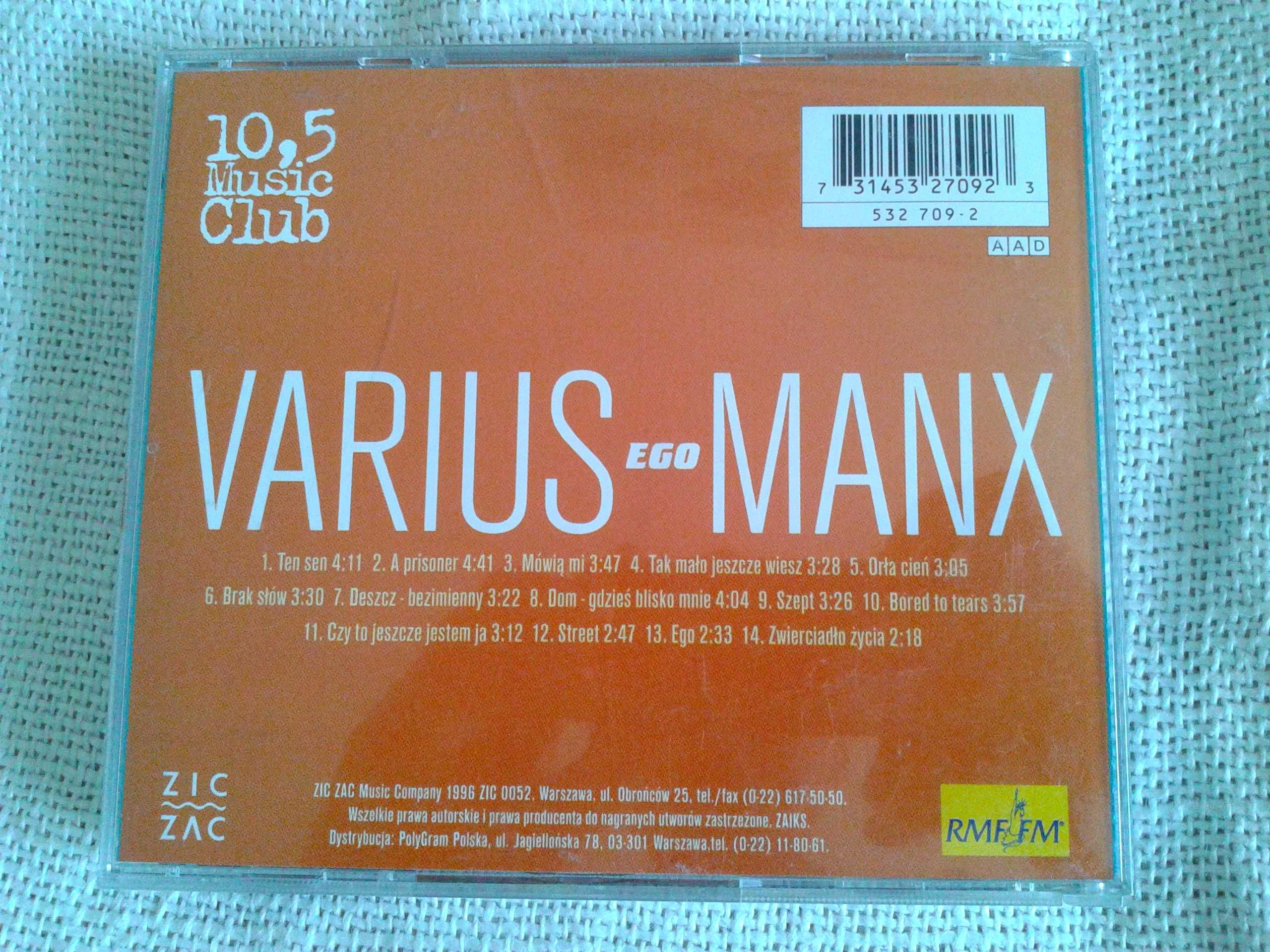 Varius Manx - Ego  CD
