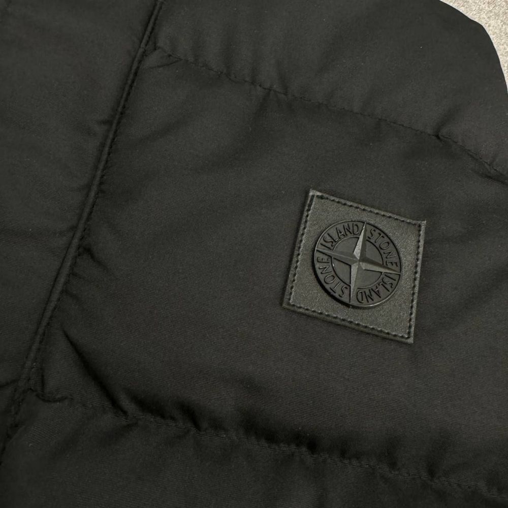 РАСПРОДАЖА -40% мужская черная безрукавка жилет Stone Island s-xxl