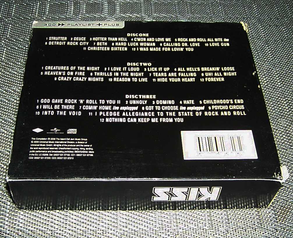 Kiss Playlist Plus Box 3xCD