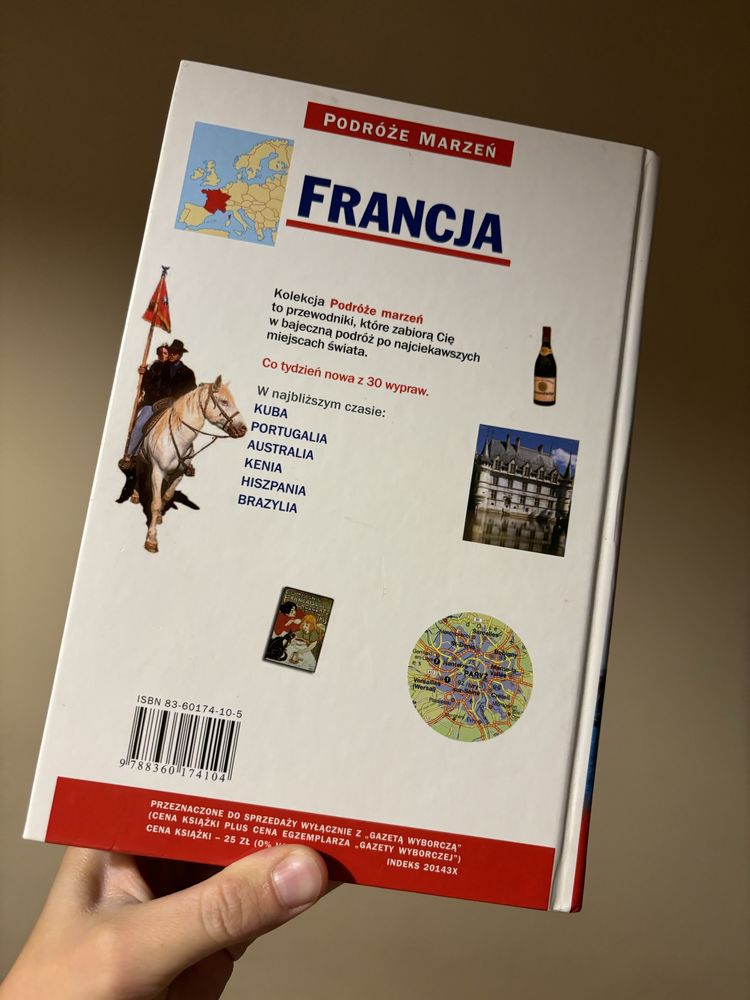 Podróże Marzeń FRANCJA wakacje przewodnik kolekcja gazety wyborczej