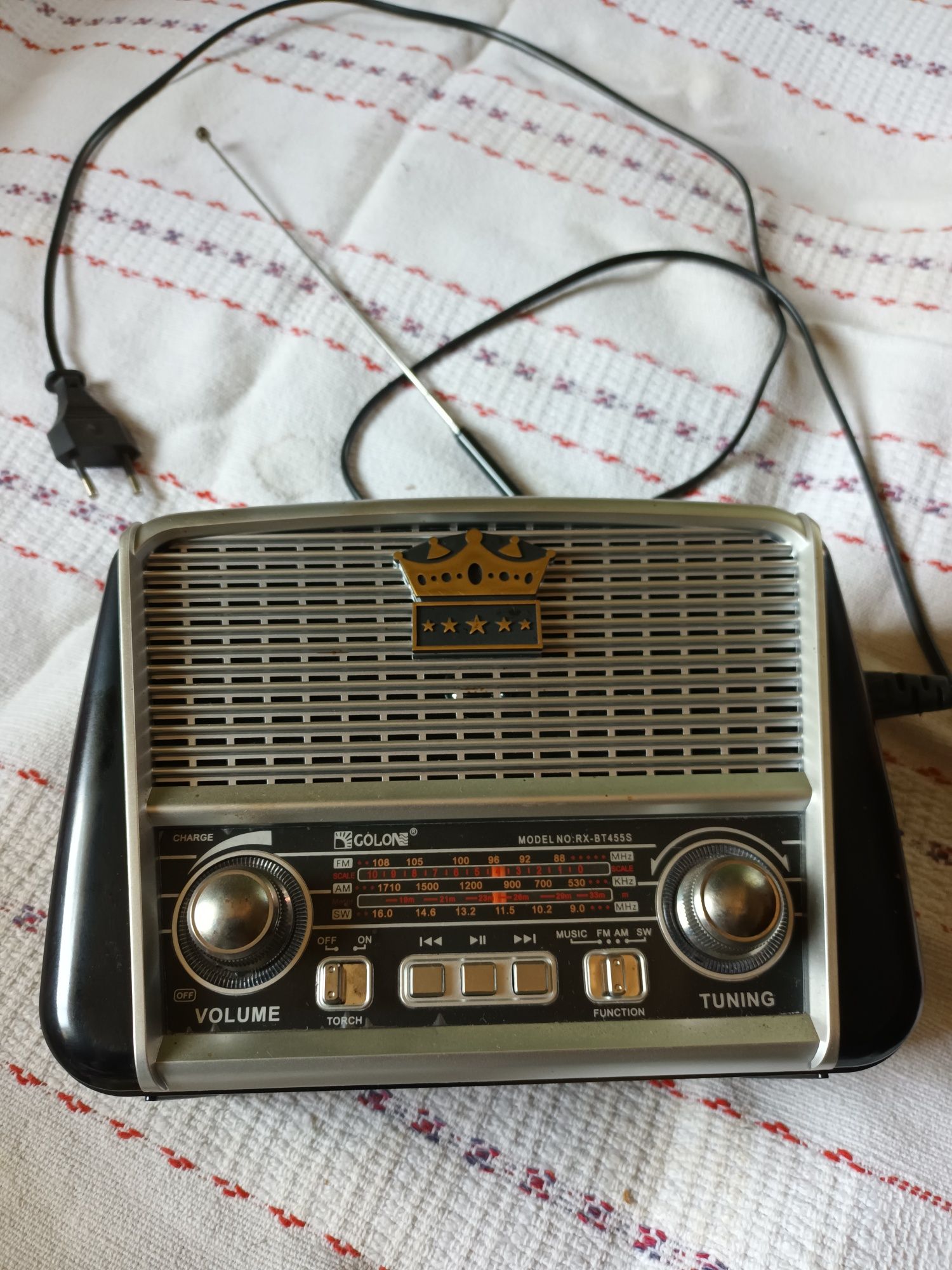 Radio w stylu retro