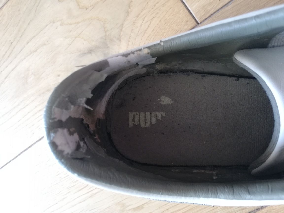 Buty sportowe Puma biało-zielone 41