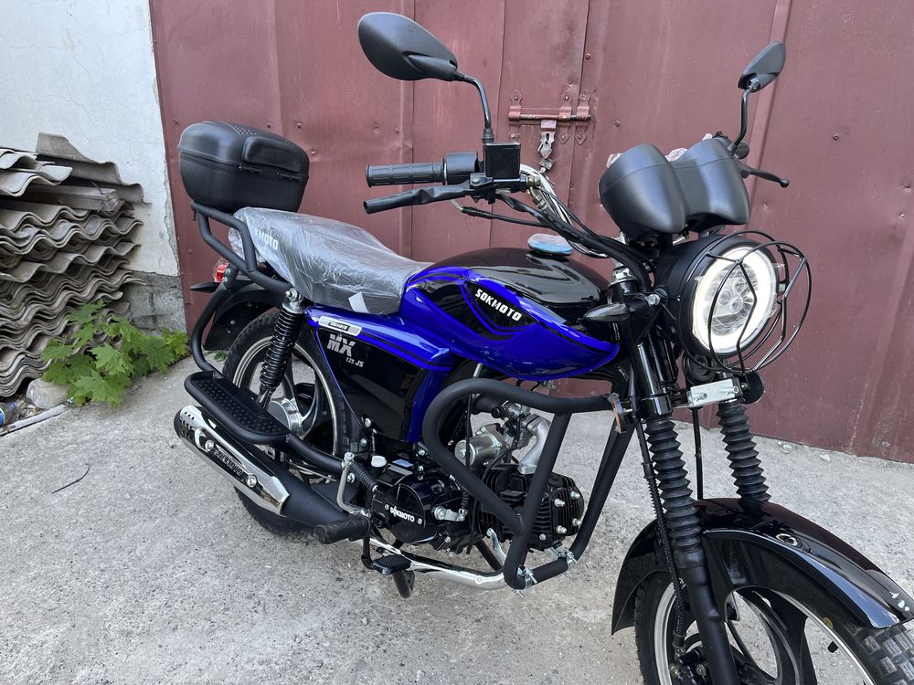 Новий Мотоцикл SokMotoMX125cc 2024 з документами+доставк(Альфа,дельта)
