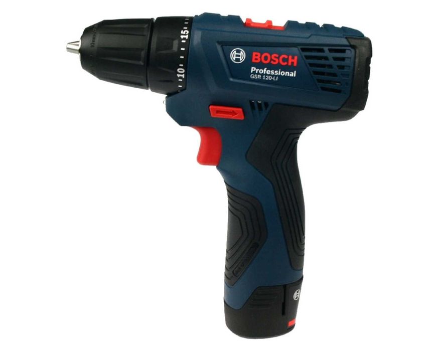 MOCNA Wiertarko-Wkrętarka Bosch 120-LI 12V 2 Biegi Ładowarka ZESTAW