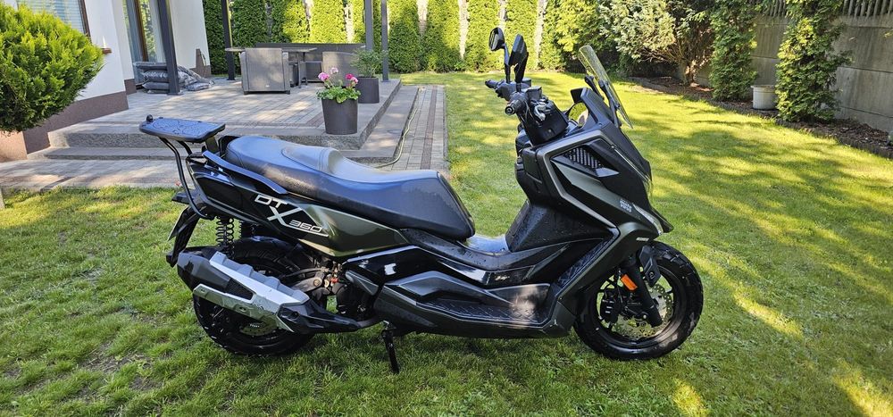 Skuter ADV KYMCO DTX 360 125CM z 2024r Full Led ABS jak Forza X-max