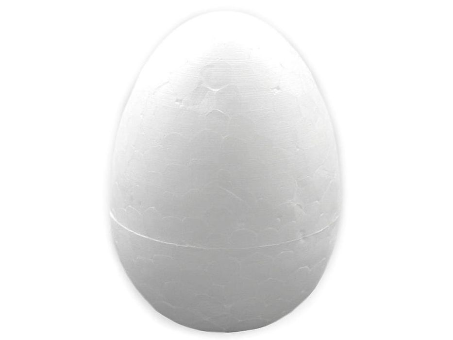 Jajko styropianowe 12 cm ( 1 szt ). kufer-pasmanteria.pl