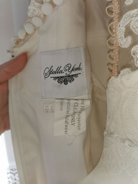 Suknia ślubna Stella York kolor ivory rozmiar 36