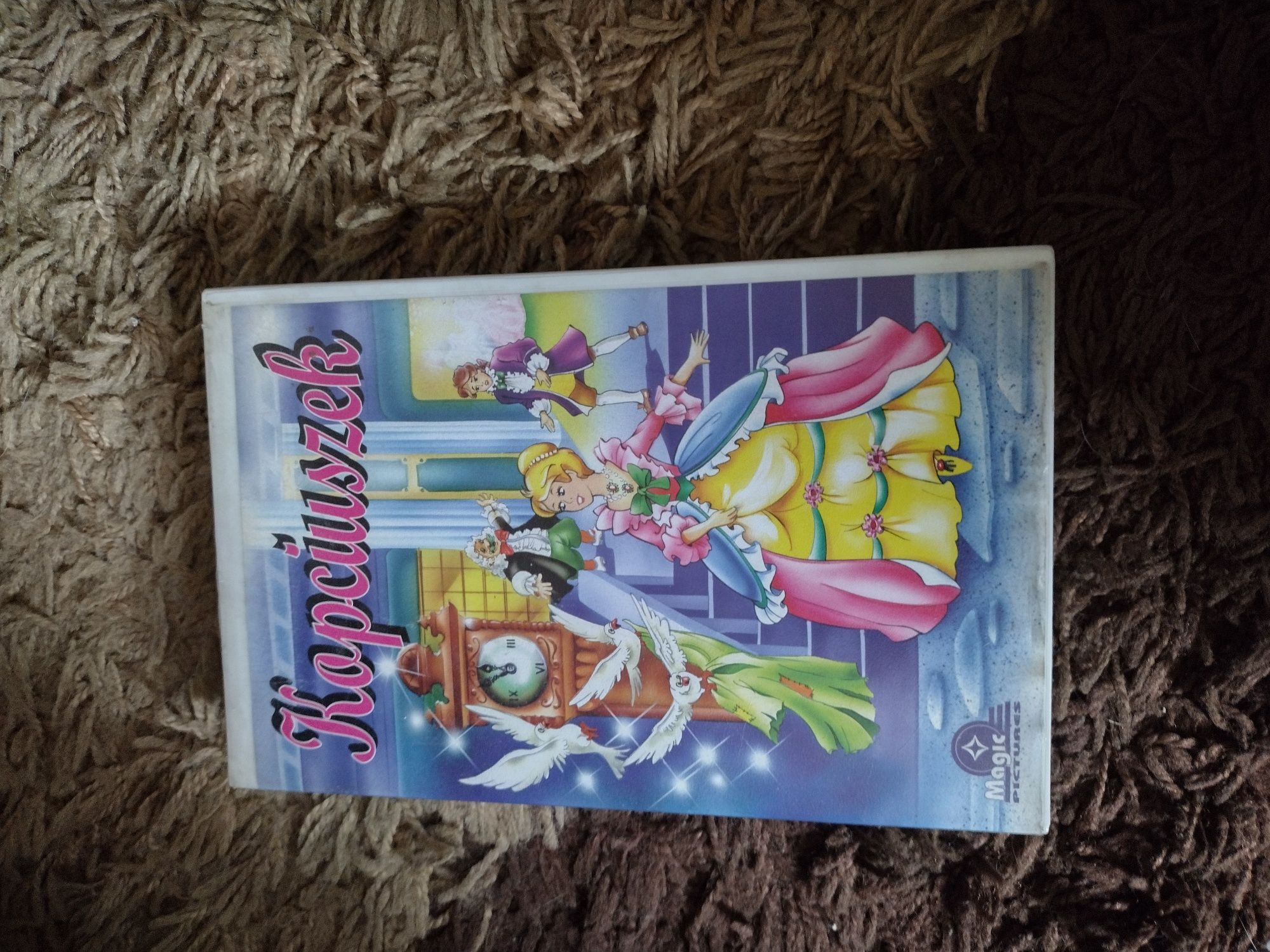 Zestaw 7 kaset VHS Video Bajki