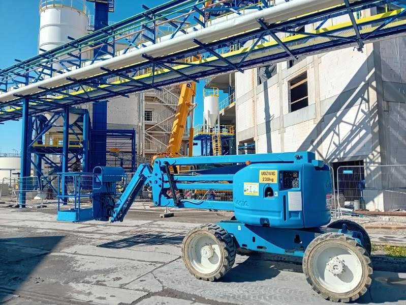 Wynajem Podnośnik koszowy nożycowy teleskopowy Głogów Lubin Polkowice