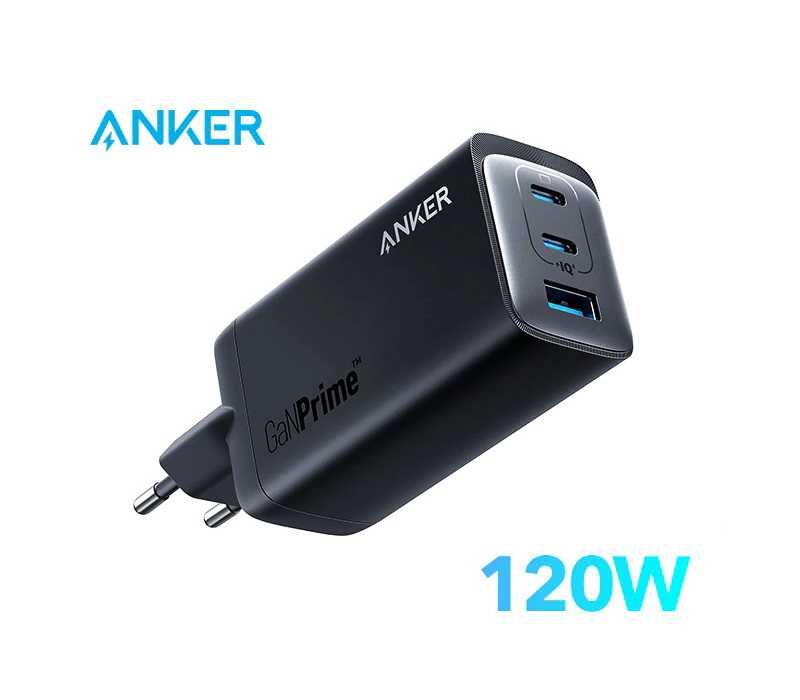 Зарядний пристрій 120W ANKER 737 GaNPrime A2148 - Блок живлення Вт