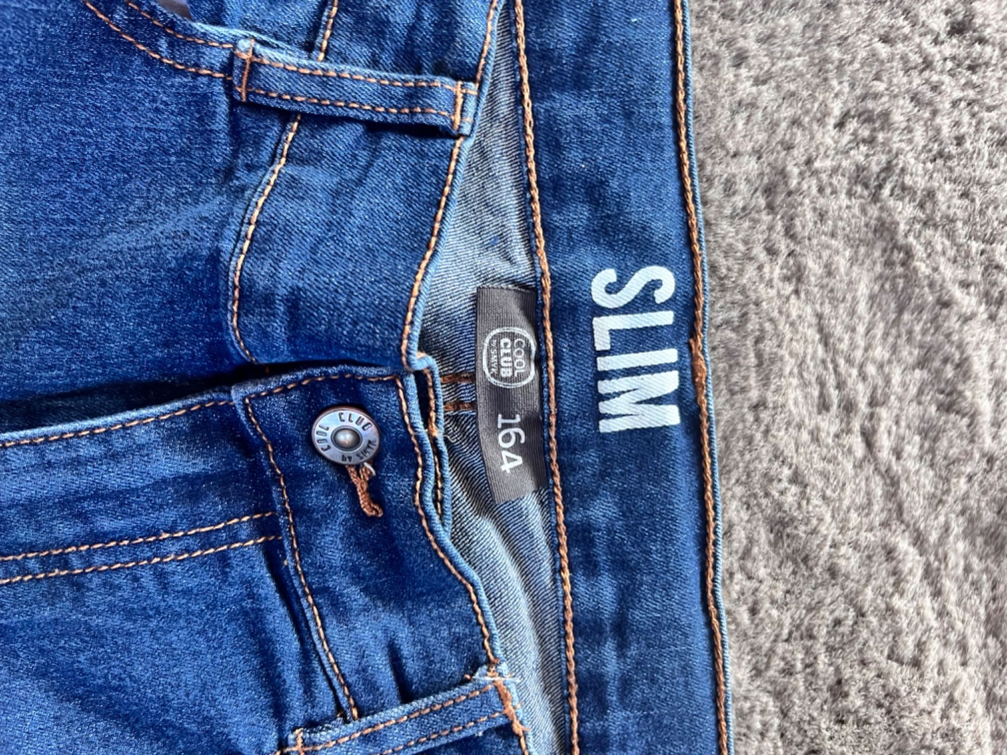 Spodnie jeansy 164