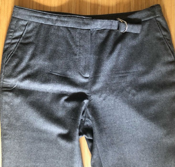 Spodnie Massimo Dutti, szare, roz. 42
