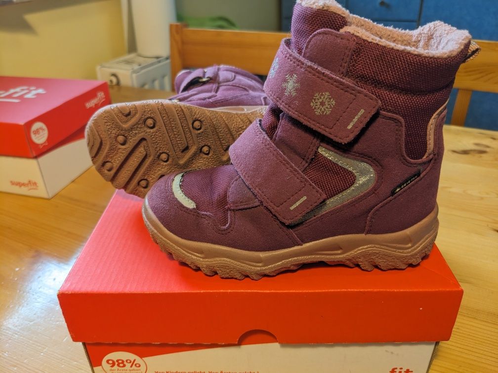 Buty zimowe śniegowce Superfit roz 25 Gore-Tex