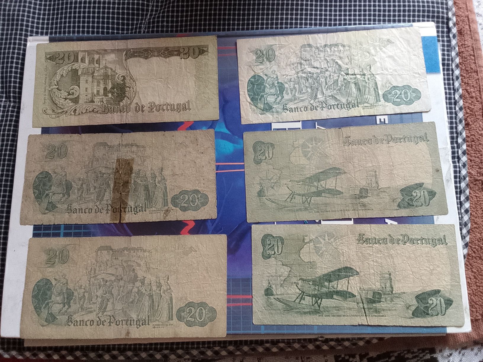 Notas de 20 escudos