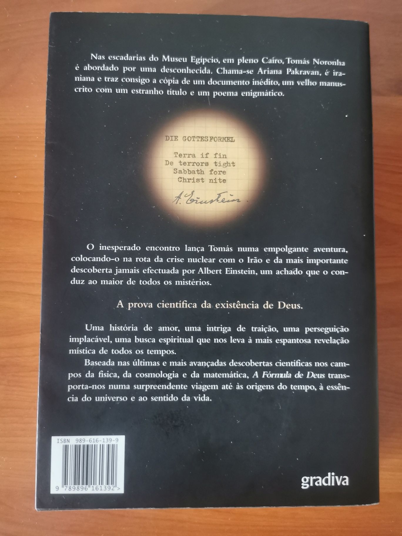 A Fórmula de Deus (José Rodrigues dos Santos)