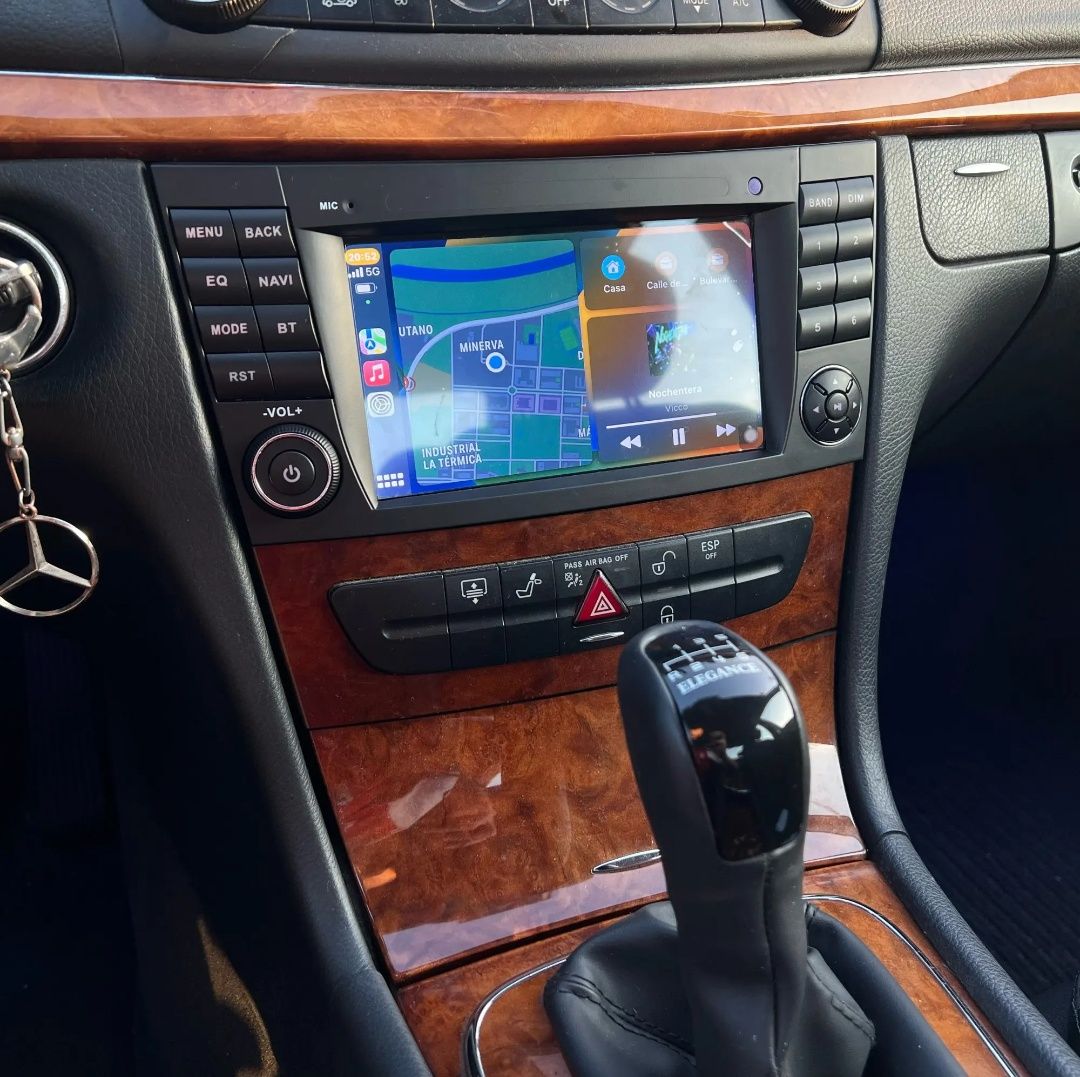 Rádio Android 12 com o Mercedes W211/CLS (Novo)