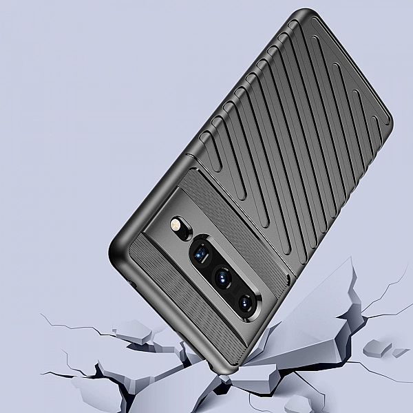 Thunder Case elastyczne pancerne etui pokrowiec Google Pixel 7 Pro cza