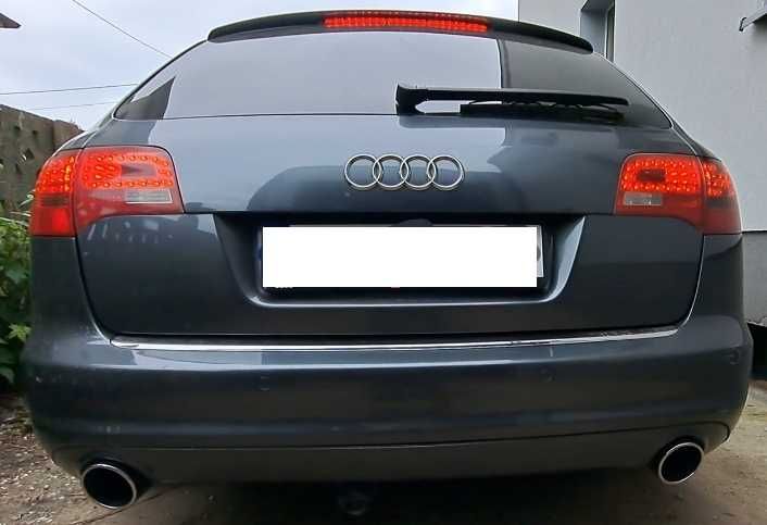 tłumik wydech rura L+P AUDI A6 S6 C6 RS6 05-11r