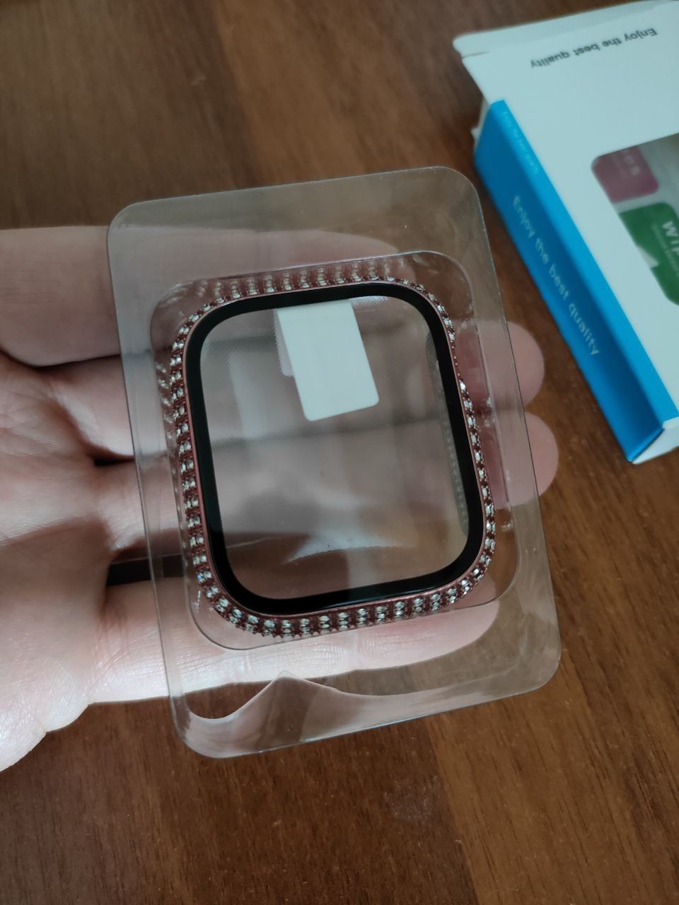 Защитный чехол из закалённого стекла для  Apple watch 7, 45mm.