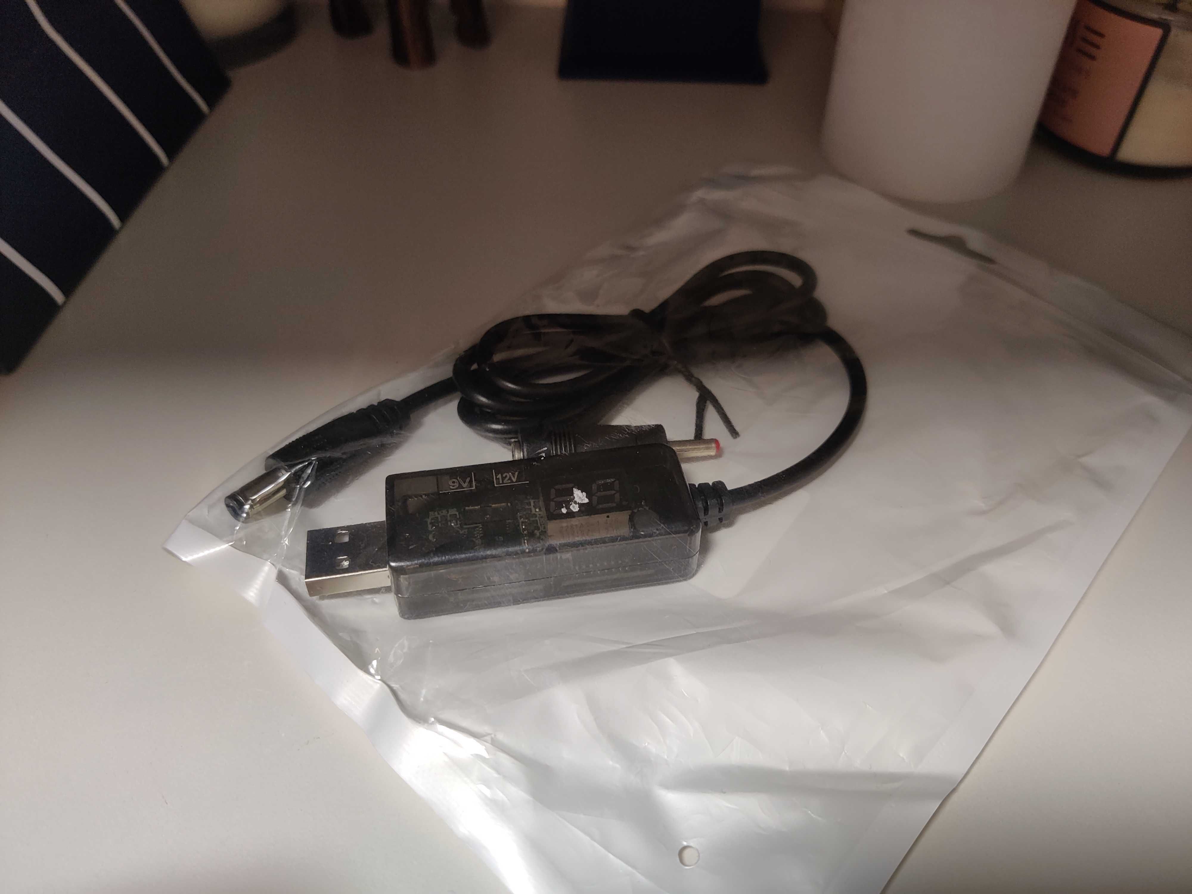 Кабель роутера з перемикачем USB DC 5V 9V/12V