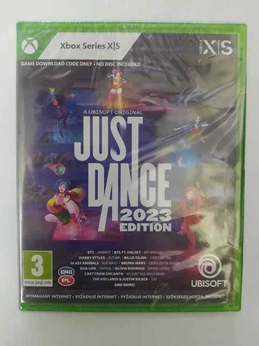 NOWA Just Dance 2023 Xbox Series X/S W pudełku TYLKO kod / brak CD