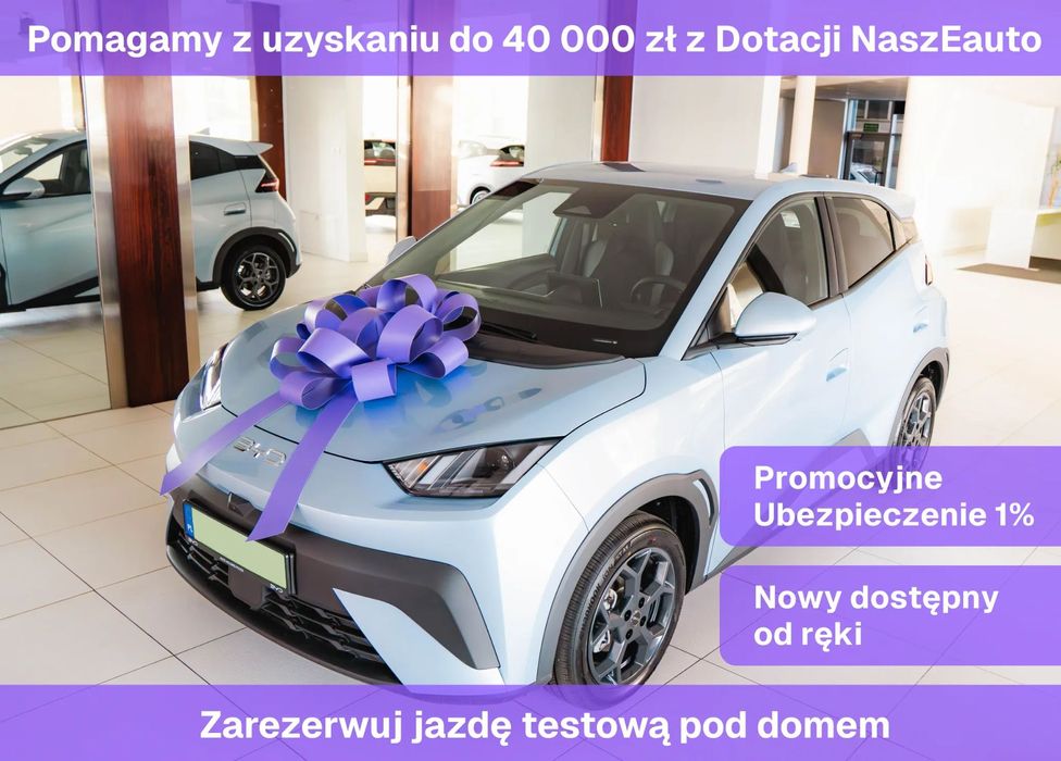 BYD Dolphin Surf BYD Dolphin Surf Comfort nowy dostępny od ręki promo ubezpieczenie 1%